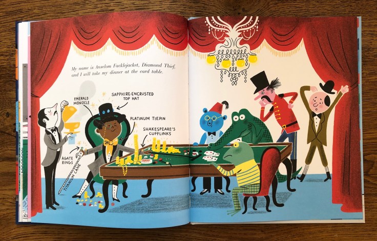 Albert Talbot Master of Disguise by Ben Manley and Aurelie Guillerey Two Hoots Macmillan 5