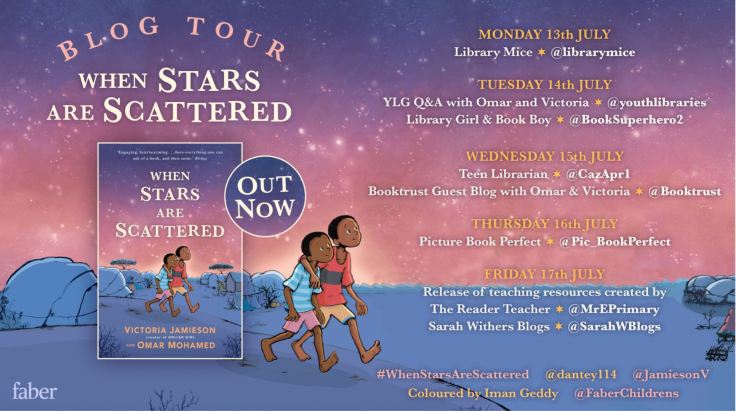 When Stars are Scattered - Blog Tour - Faber