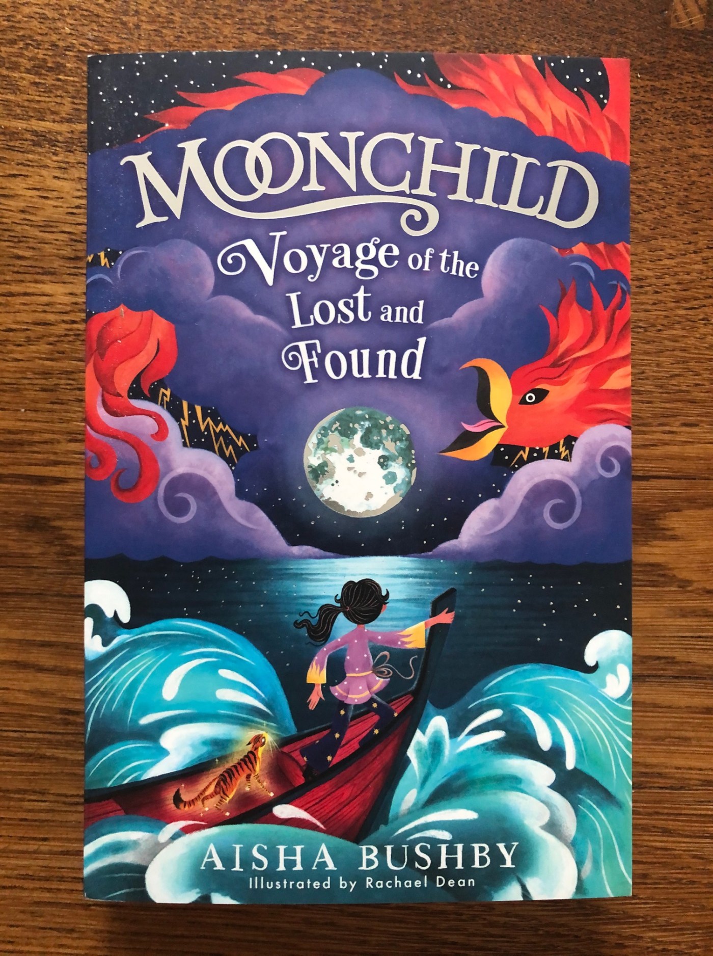 Moonchild Voyage of the Lost and Found by Aisha Bushby and Rachael Dean Egmont