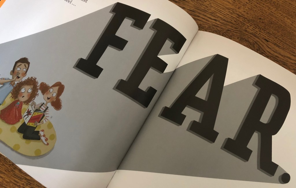 Superheroes Don't Get Scared by Kate Thompson and Clare Elsom Trigger Publishing