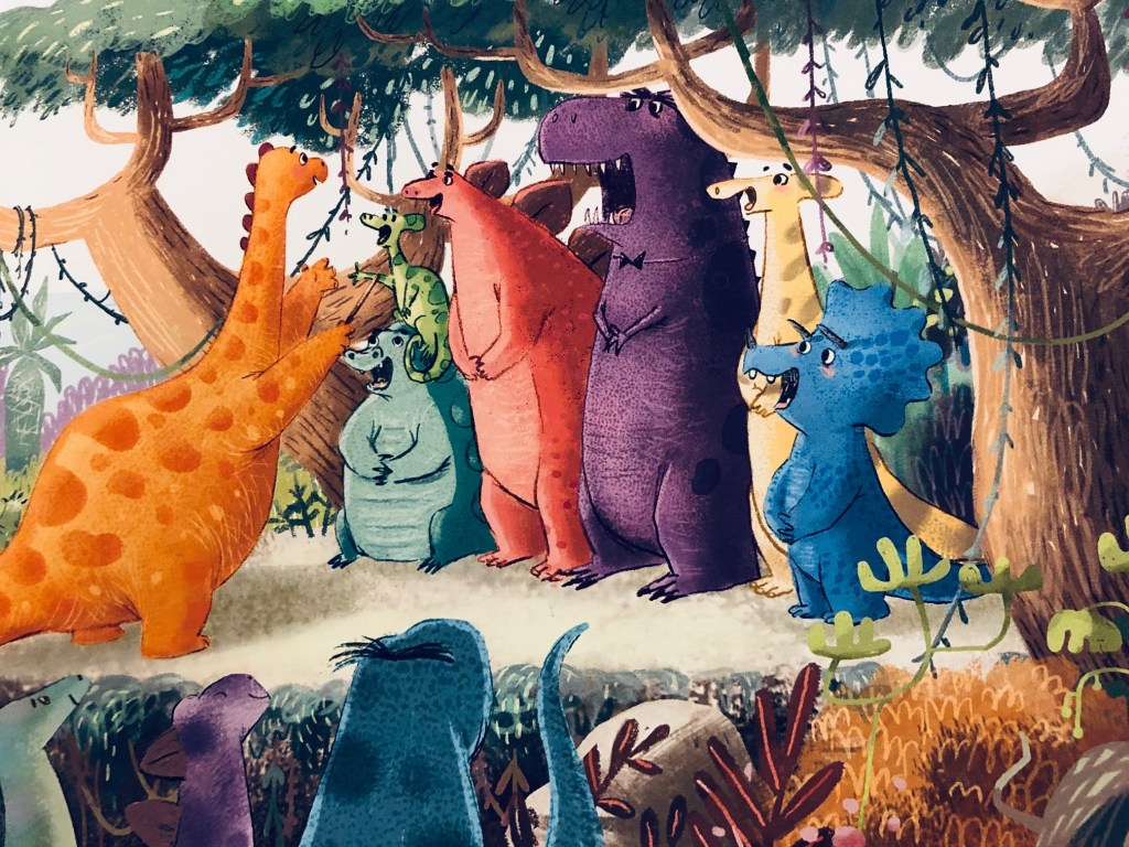 The Dinosaur Who Lost Her Voice by Julie Ballard & Francesca Gambatesa Egmont