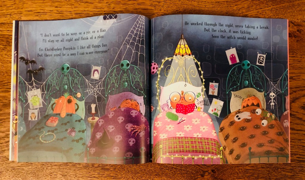 Christopher Pumpkin by Sue Hendra, Paul Linnet and Nick East Hachette Halloween Book