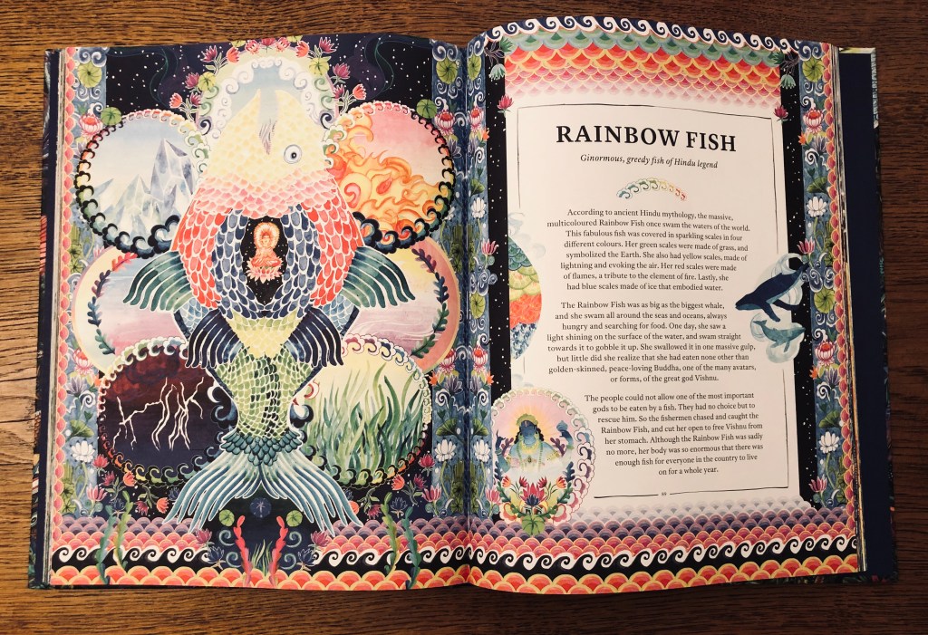 Hindu rainbow fish Mythopedia by Good Wives and Warriors