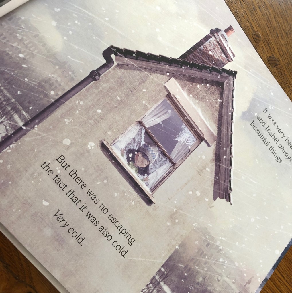 The Invisible by Tom Percival girl in freezing cold house The Invisible by Tom Percival girl in freezing cold house