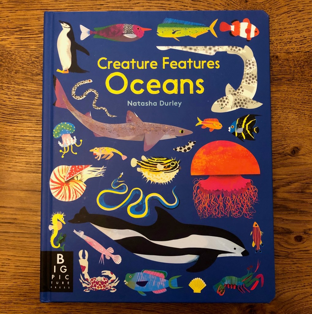 Creature Features: Ocean by Big Picture Press, illustrated by Natasha Durley