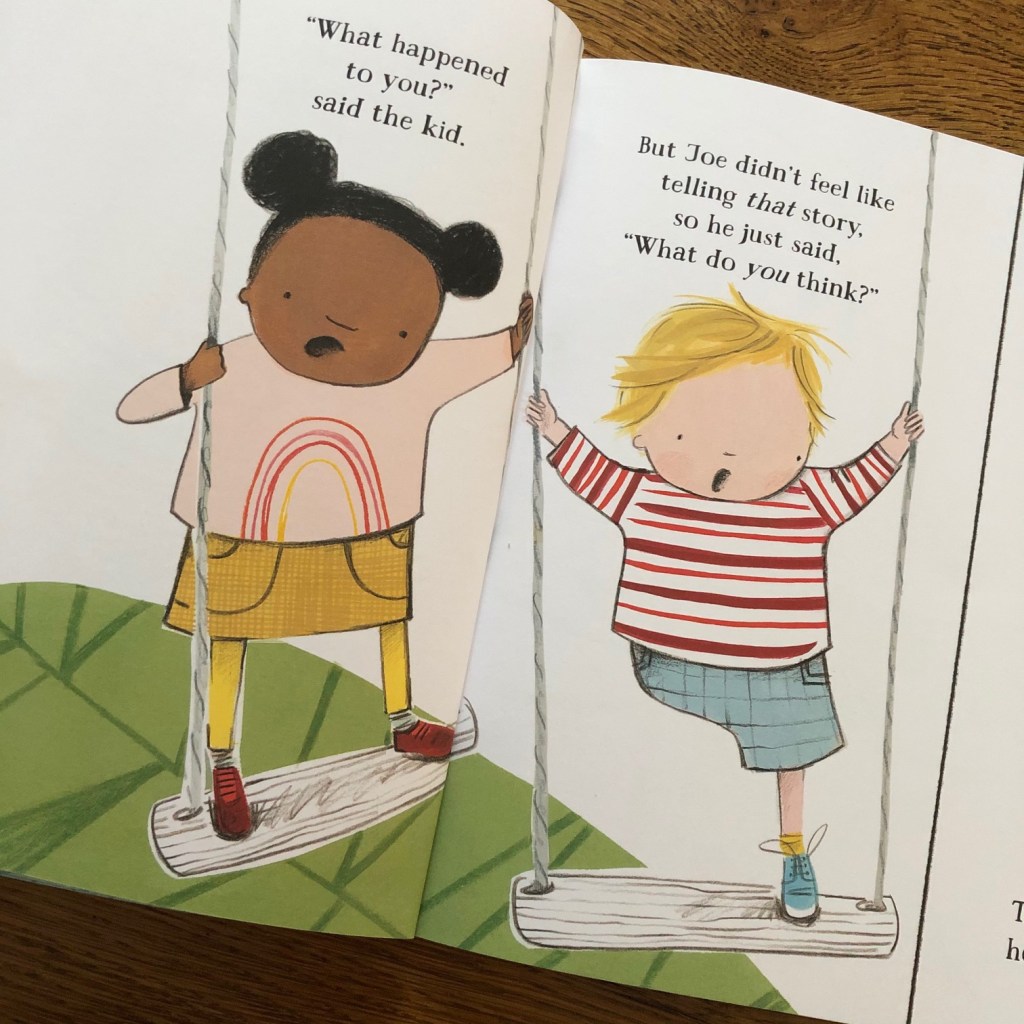 What Happened to You? by James Catchpole and Karen George Faber & Faber A boy with one leg