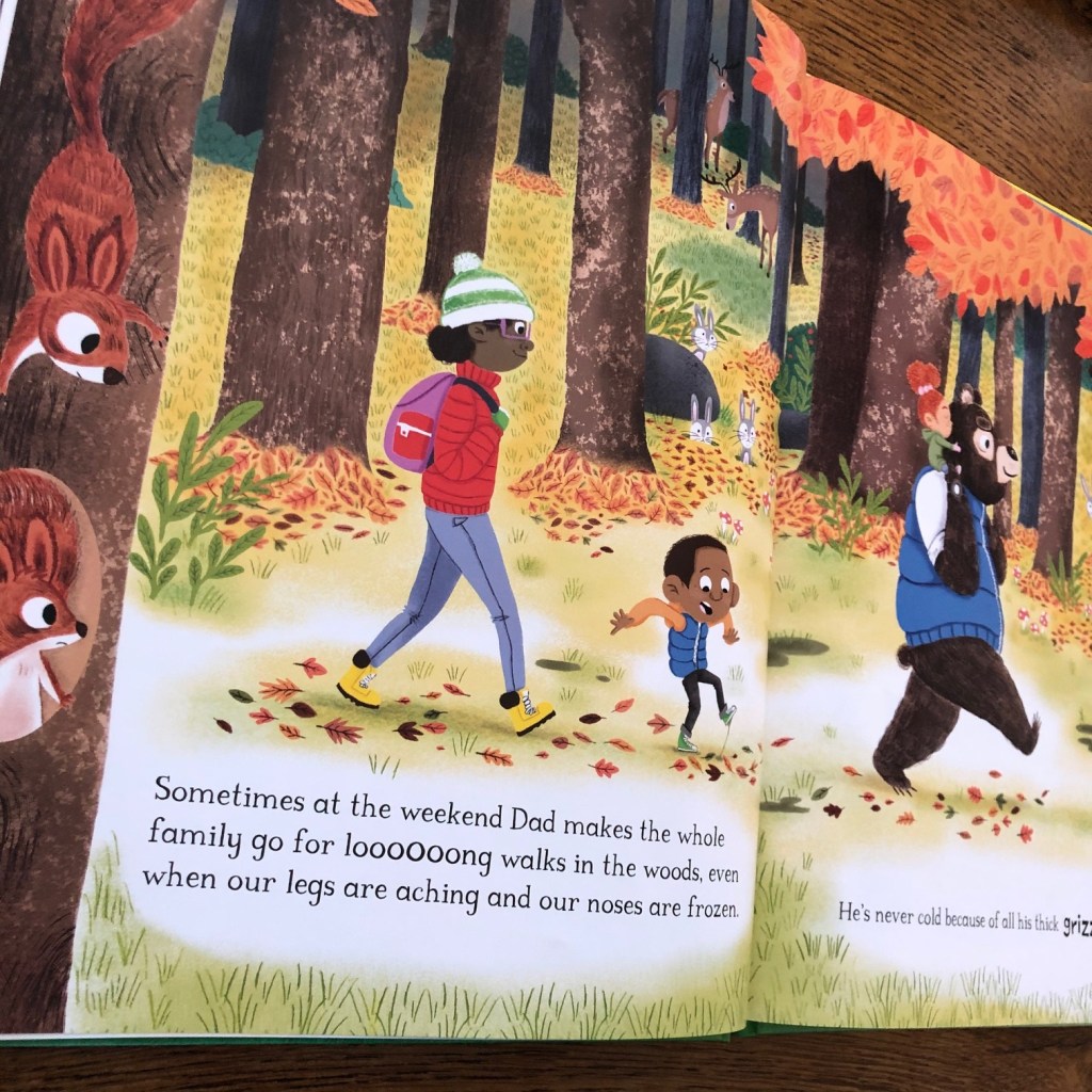 My Dad Is A Grizzly Bear by Swapna Haddow and Dapo Adeola Macmillan