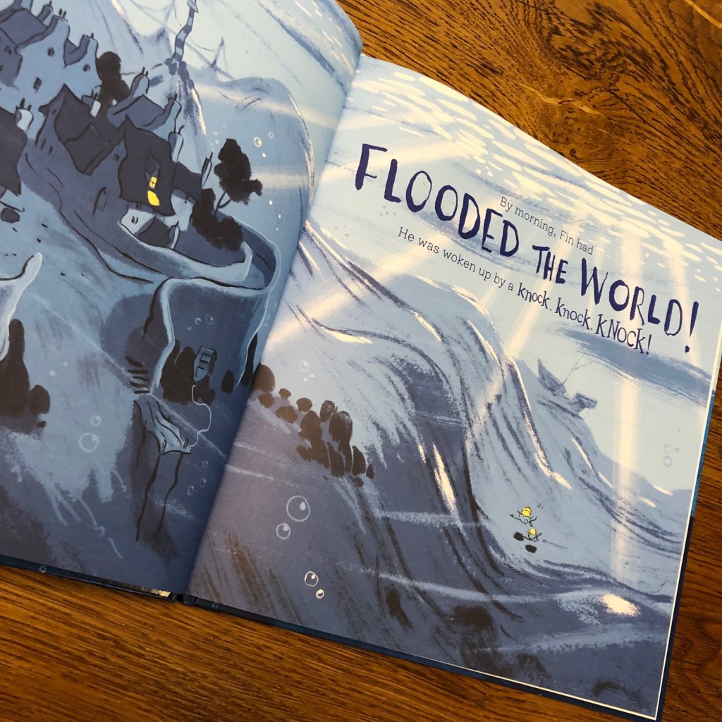 The Day Fin Flooded the World by Adam Stower Andersen Press picture book
