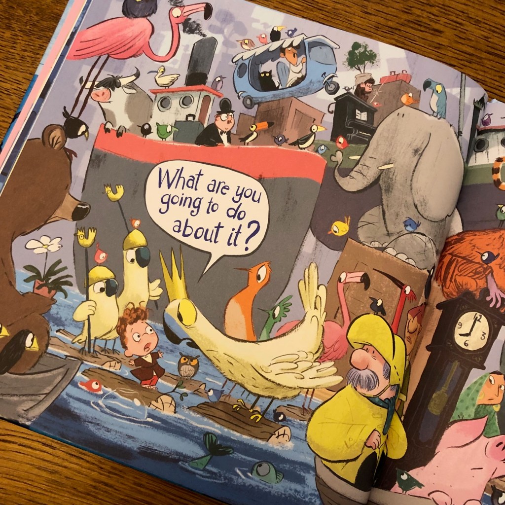 The Day Fin Flooded the World by Adam Stower Andersen Press picture book