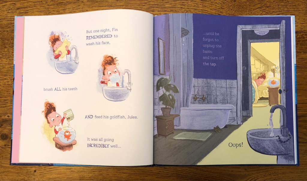 The Day Fin Flooded the World by Adam Stower Andersen Press picture book