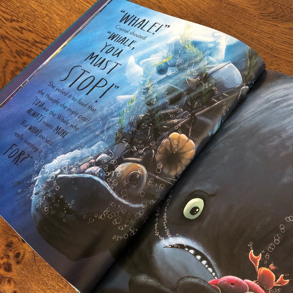 The Whale Who Wanted More by Rachel Bright and Jim Field