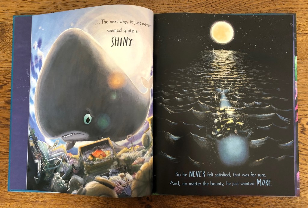 The Whale Who Wanted More by Rachel Bright and Jim Field