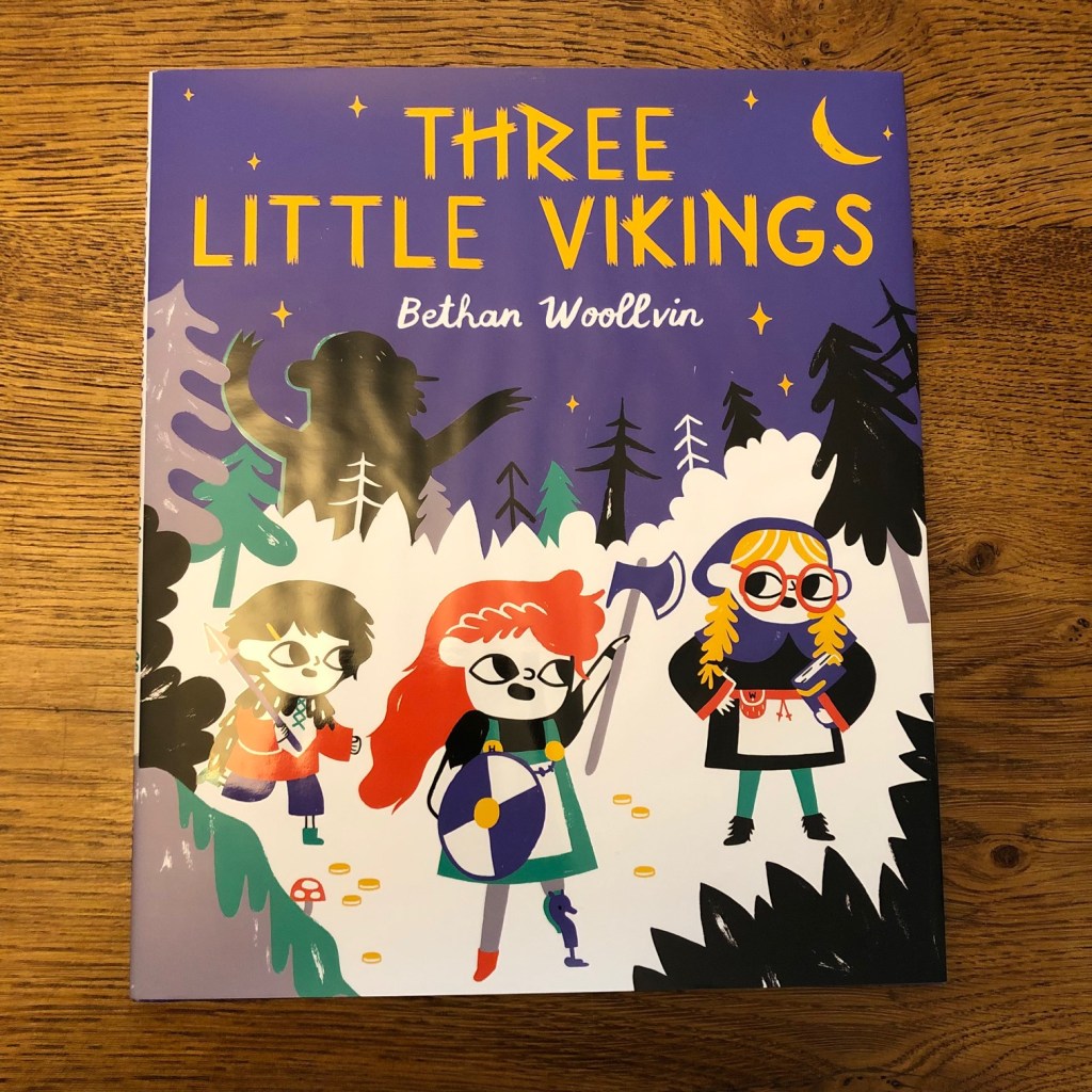 Three Little Vikings by Bethan Woollvin