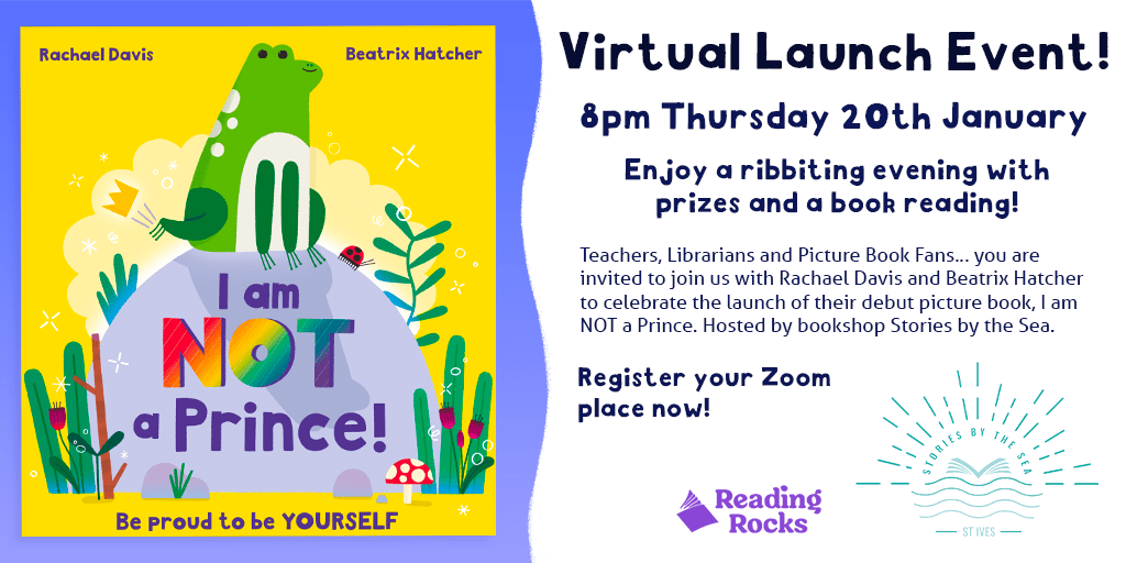 I am NOT a Prince picture book  Rachael Davis Beatrix Hatcher Hachette virtual launch party