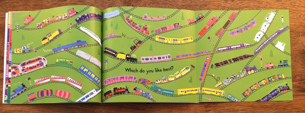 Trains Trains Trains! by Donna David and Nina Pirhonen